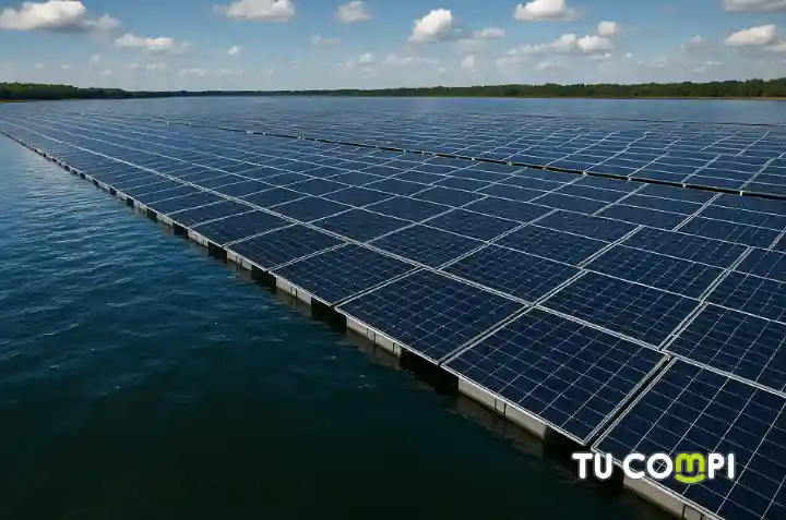 Qué es la energía solar flotante